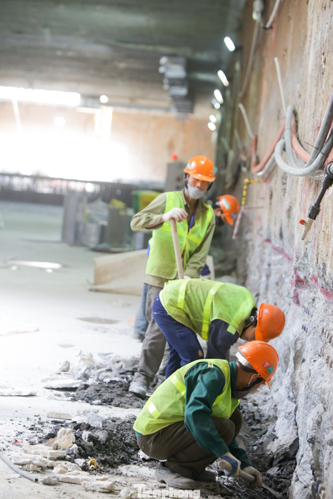 Khám phá công trình ga ngầm S9 đầu tiên của tuyến đường sắt đô thị Nhổn - ga Hà Nội ảnh 10