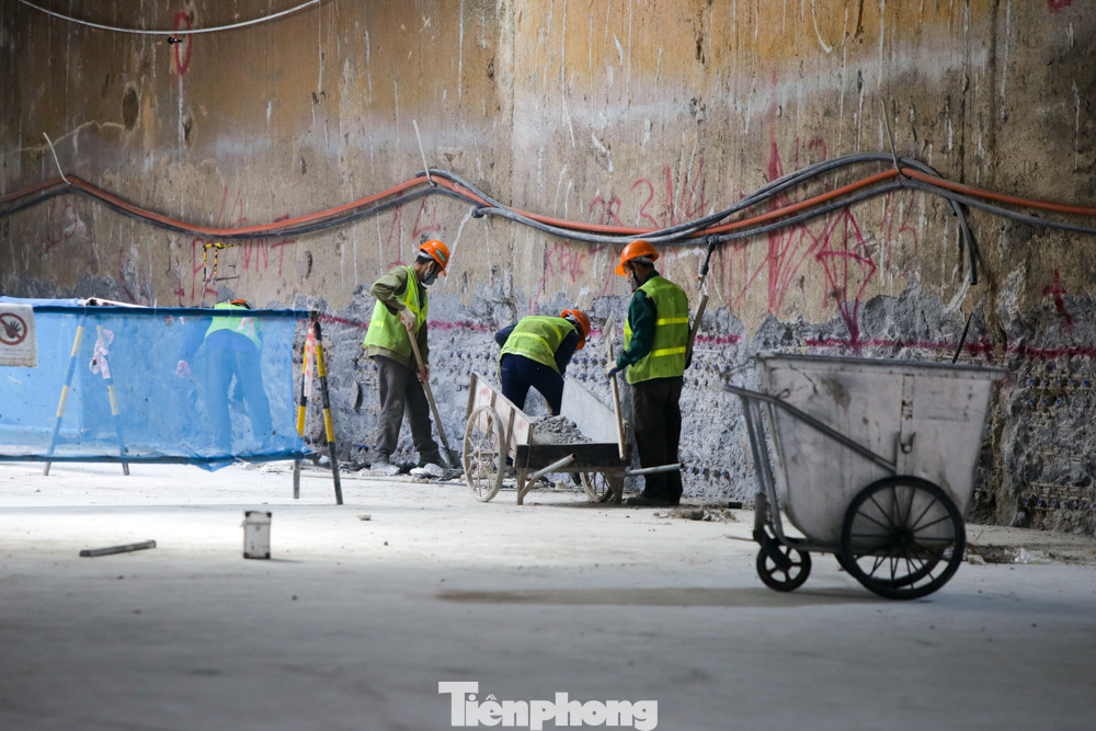 Khám phá công trình ga ngầm S9 đầu tiên của tuyến đường sắt đô thị Nhổn - ga Hà Nội ảnh 15