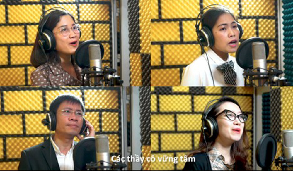 Giảng viên trường Báo thành ca sĩ trong MV ca nhạc 'AJC thời Cô Vy' ảnh 2