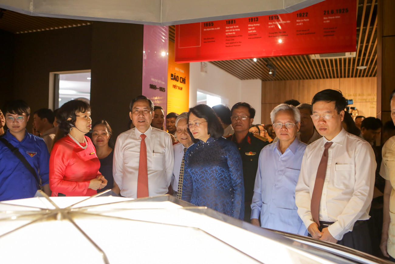 Khai trương Bảo tàng Báo chí Việt Nam ảnh 3