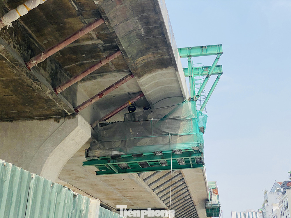 Cận cảnh tuyến đường vành đai 2 trị giá 9.400 tỷ sau 2 năm thi công ảnh 15