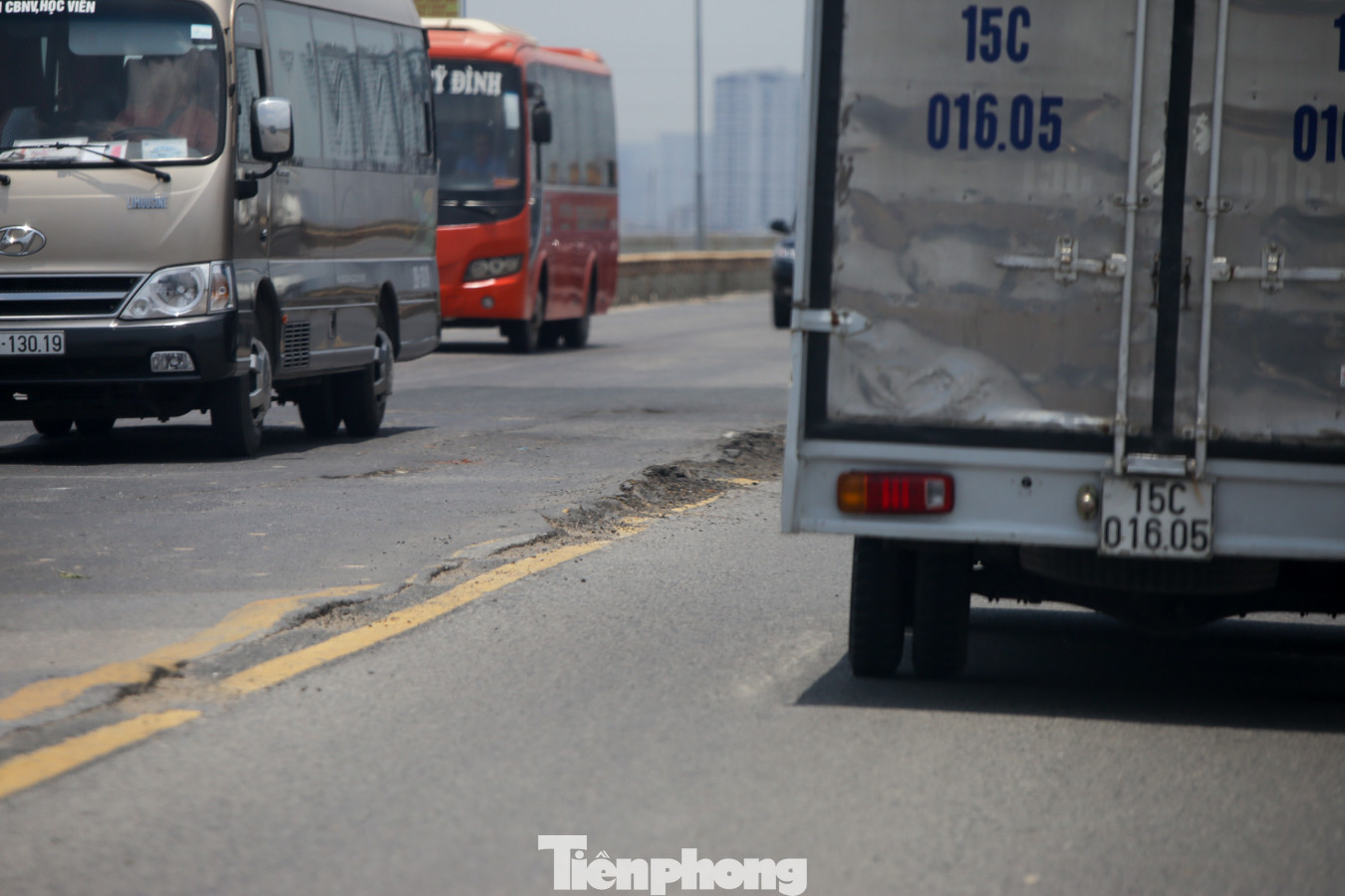 Mặt cầu Thăng Long ra sao trước ngày 'đóng cửa' đại tu lần 3? ảnh 11