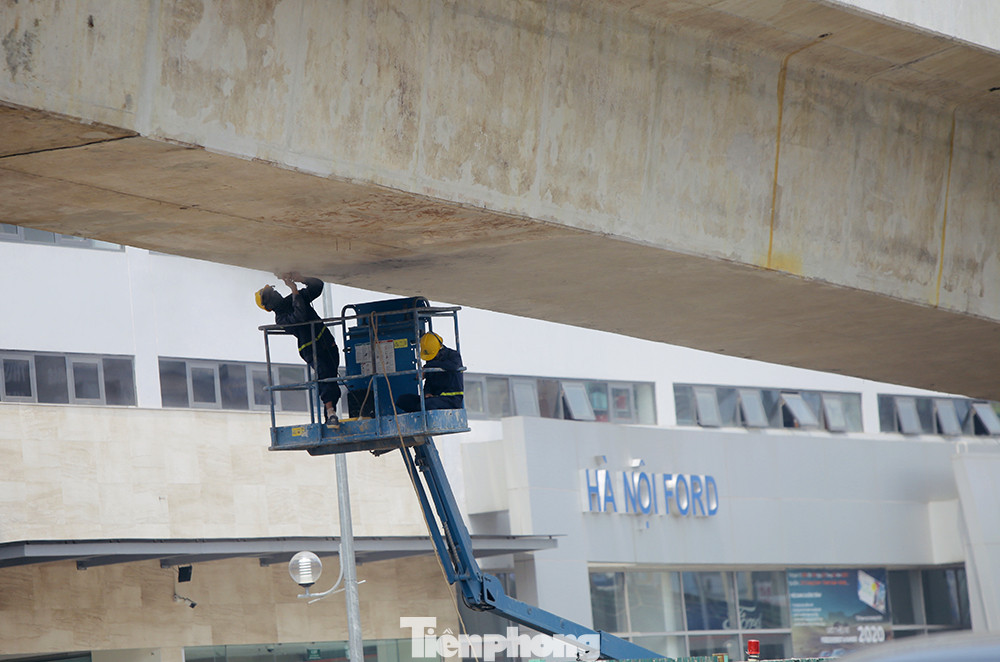 Cận cảnh tuyến đường vành đai 2 trị giá 9.400 tỷ sau 2 năm thi công ảnh 6