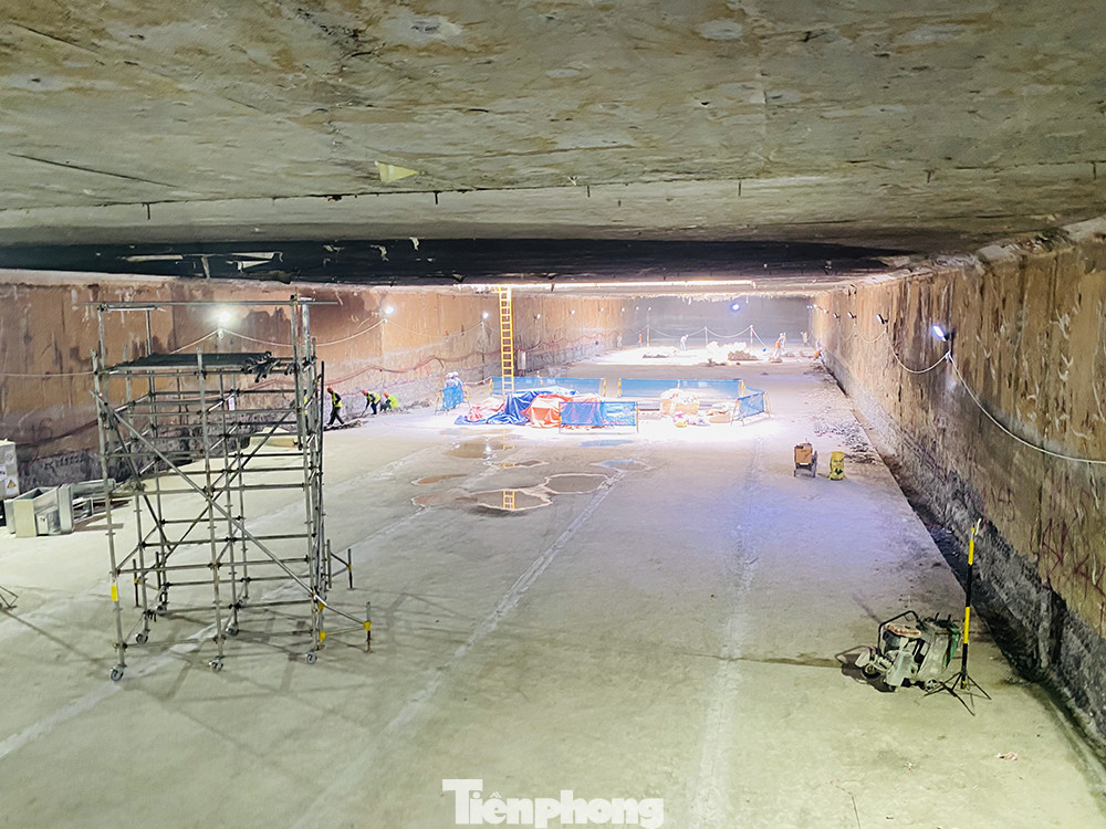 Khám phá công trình ga ngầm S9 đầu tiên của tuyến đường sắt đô thị Nhổn - ga Hà Nội ảnh 1