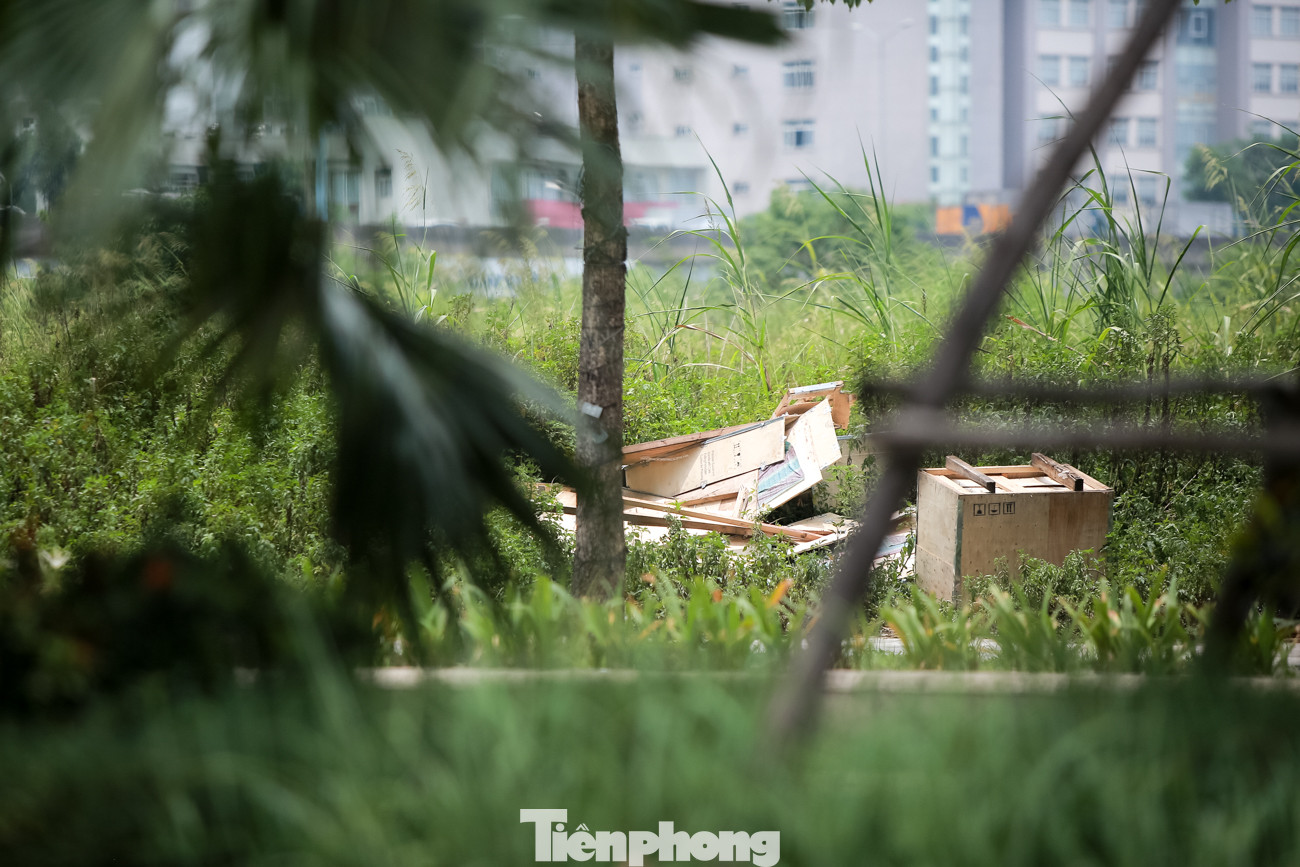 Đại lộ 'nghìn tỷ' ở Hà Nội vừa làm xong đã bị rác thải bủa vây ảnh 16