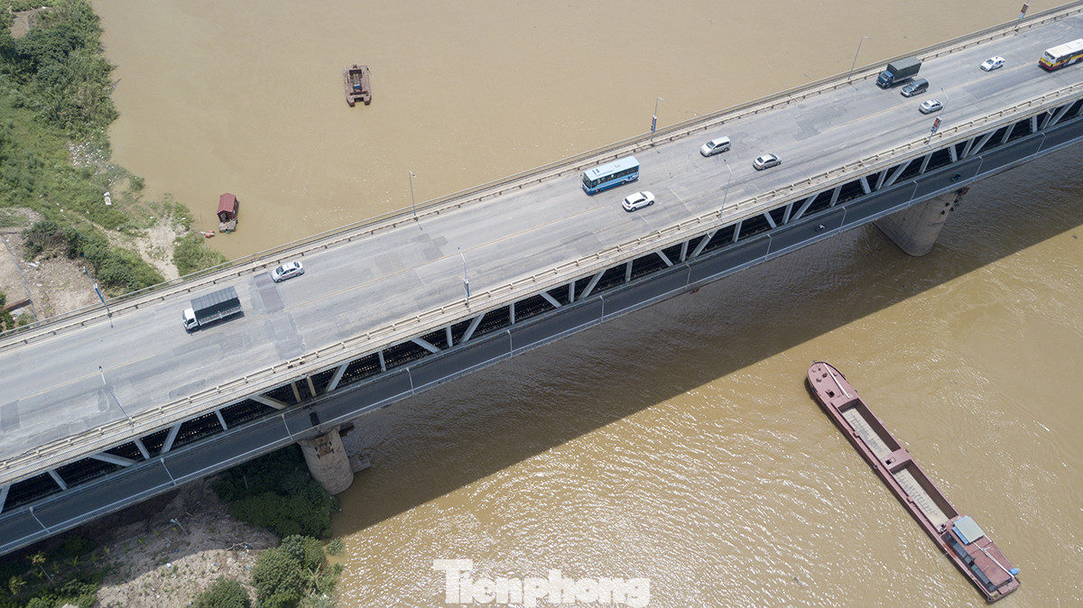 Mặt cầu Thăng Long ra sao trước ngày 'đóng cửa' đại tu lần 3? ảnh 3