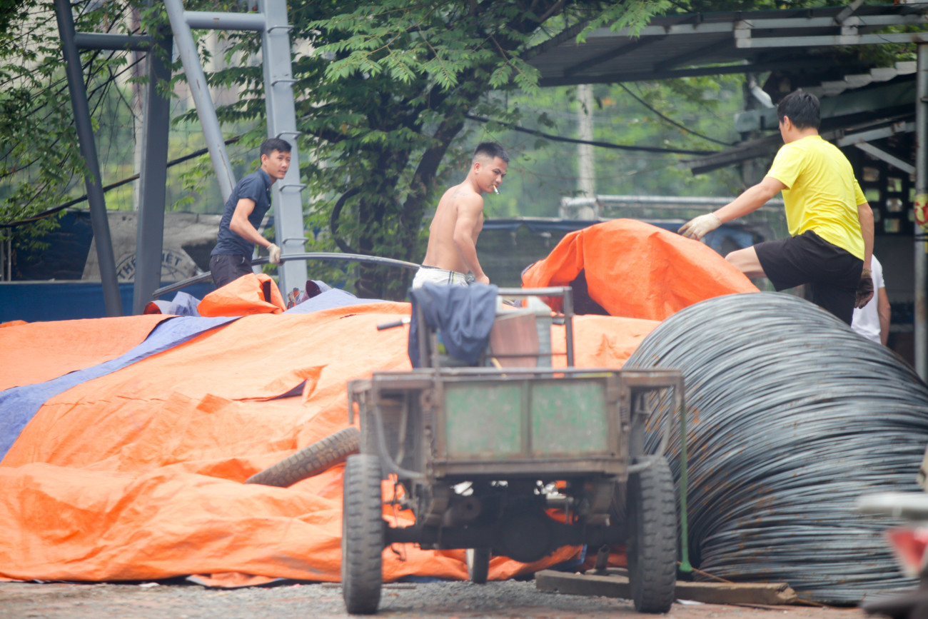 Cận cảnh công viên 'nghìn tỉ' đắp chiếu nhiều năm giữa Thủ đô ảnh 16