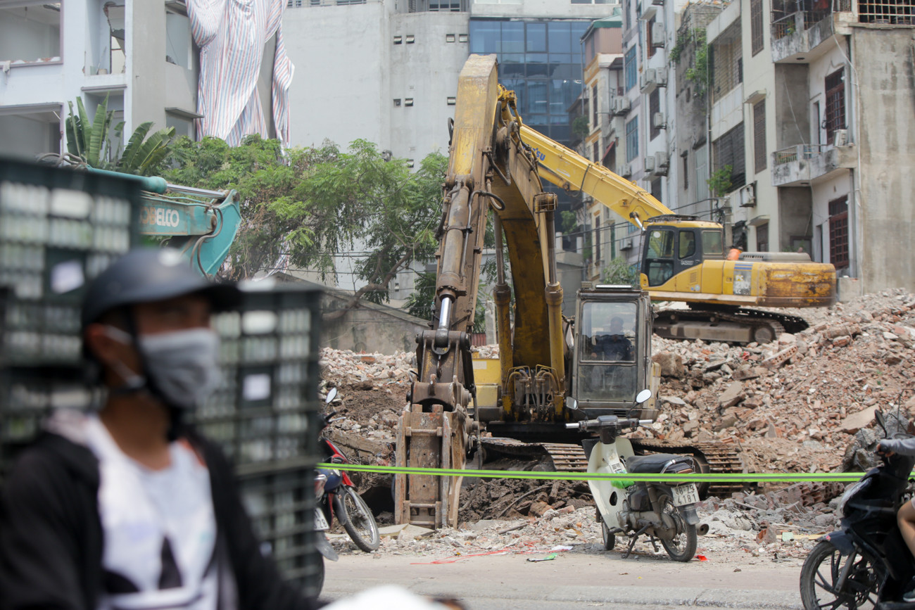 Diện mạo khác lạ của tuyến đường Minh Khai - Đại La sau khi giải phóng mặt bằng ảnh 13