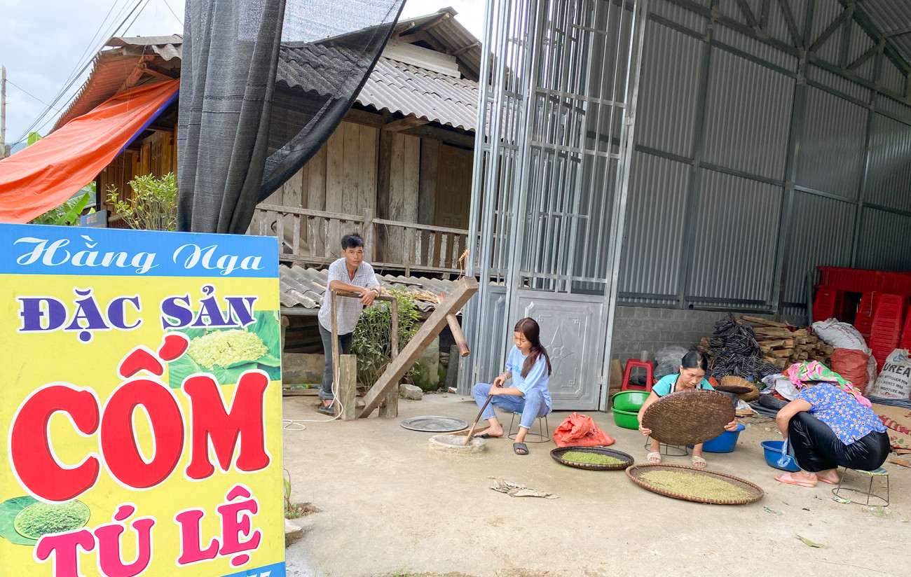 Cốm Tú Lệ - quà đặc sản nổi tiếng núi rừng Tây Bắc ảnh 4