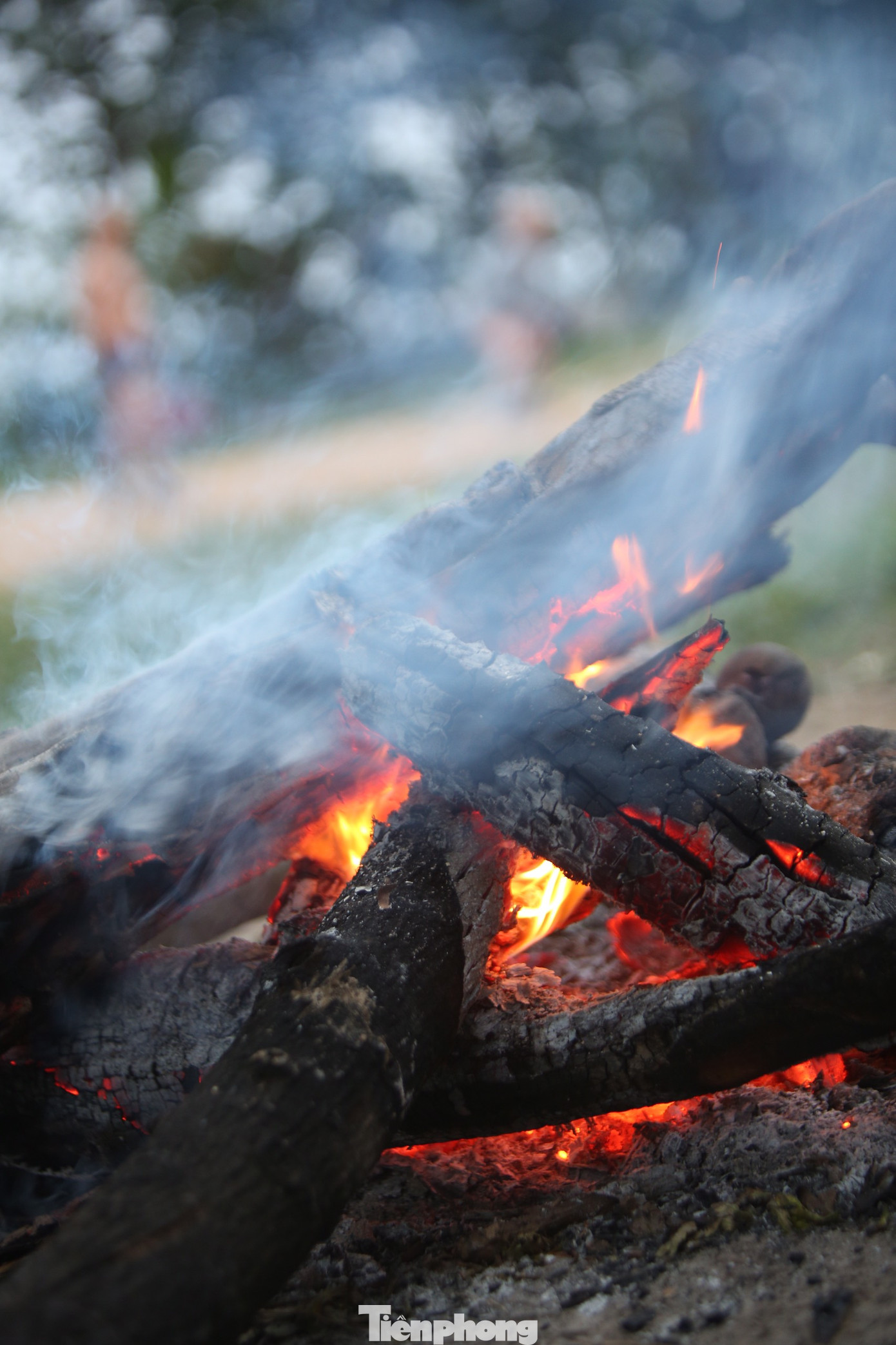 'Sốc' người dân Hà Nội vẫn bơi giữa sông Hồng trong giá rét căm căm ảnh 6