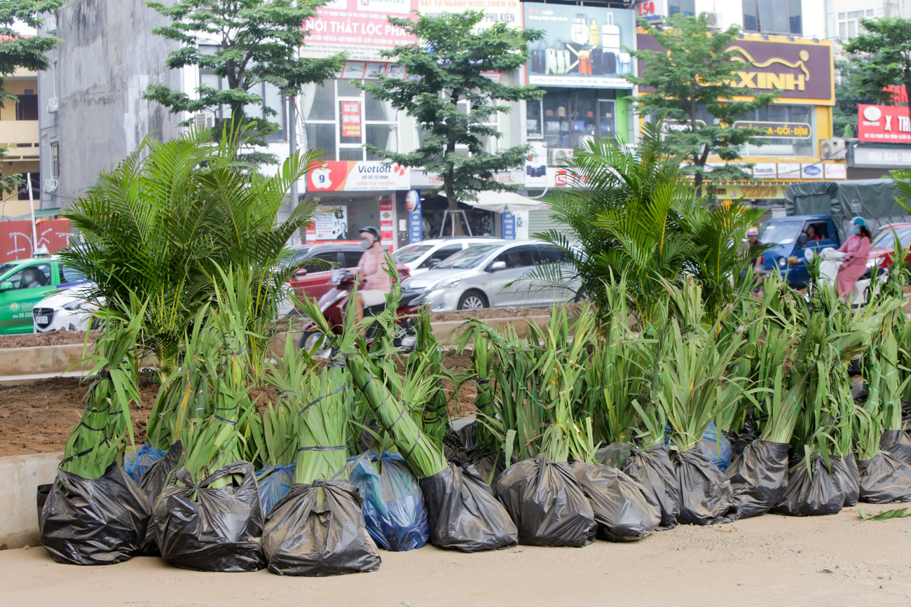 Cận cảnh đường vành đai 3 trên cao nối cầu Thăng Long - Mai Dịch sắp thông xe ảnh 11
