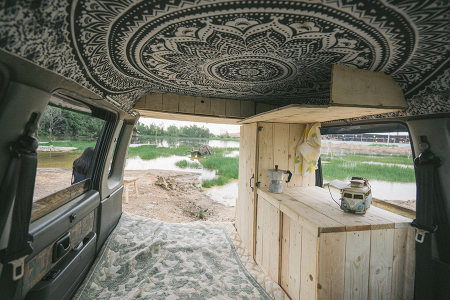 Tự độ ô tô thành 'căn hộ di động' đi khắp nơi: Coi chừng bị phạt ảnh 4