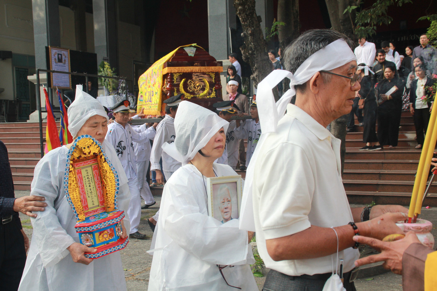 Gia đình, đồng nghiệp tiễn đưa nhạc sỹ Nguyễn Văn Tý về cõi vĩnh hằng ảnh 15