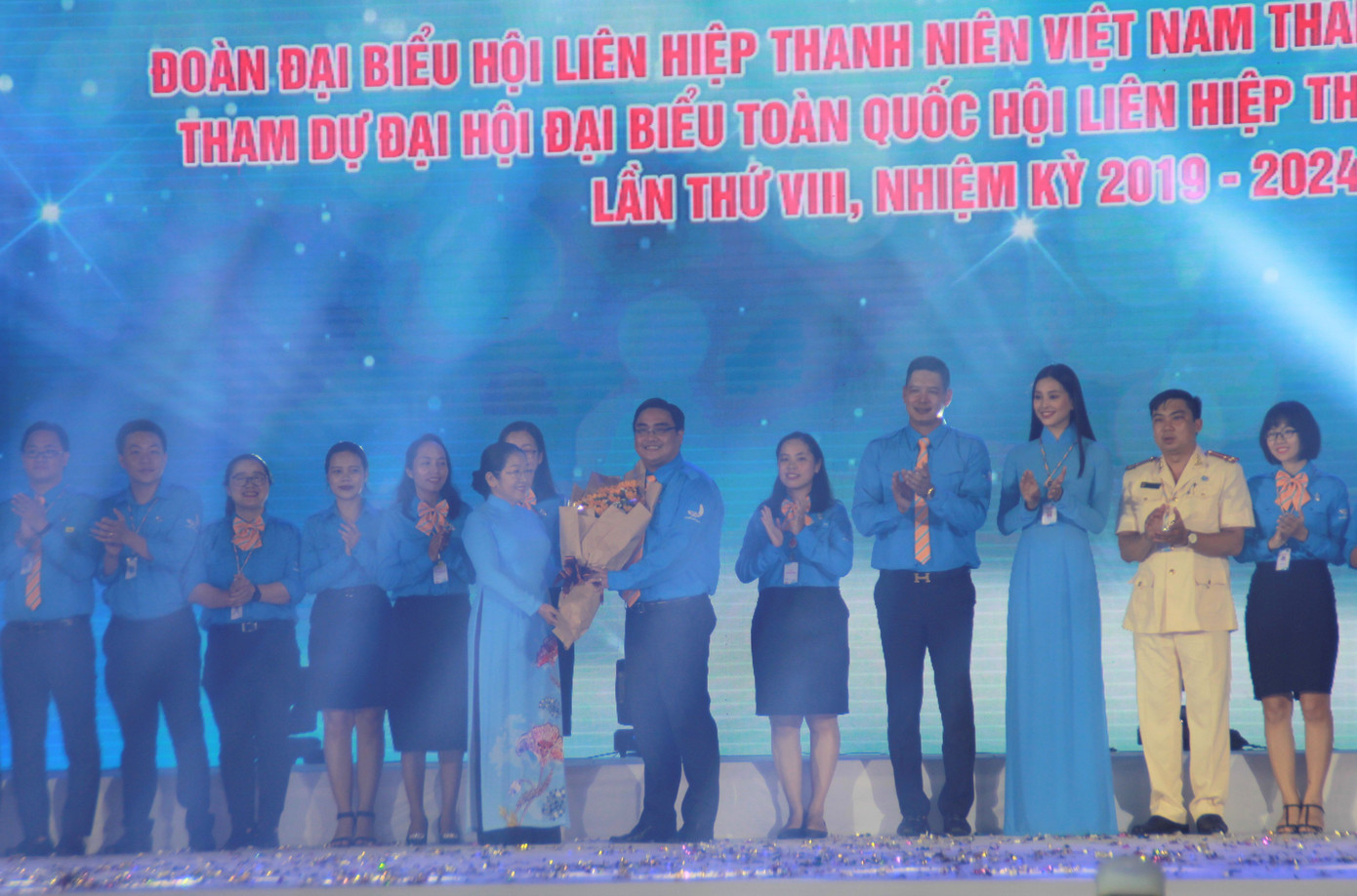 Hoa hậu Tiểu Vy, diễn viên Bình Minh dự Đại hội toàn quốc Hội LHTN Việt Nam ảnh 8