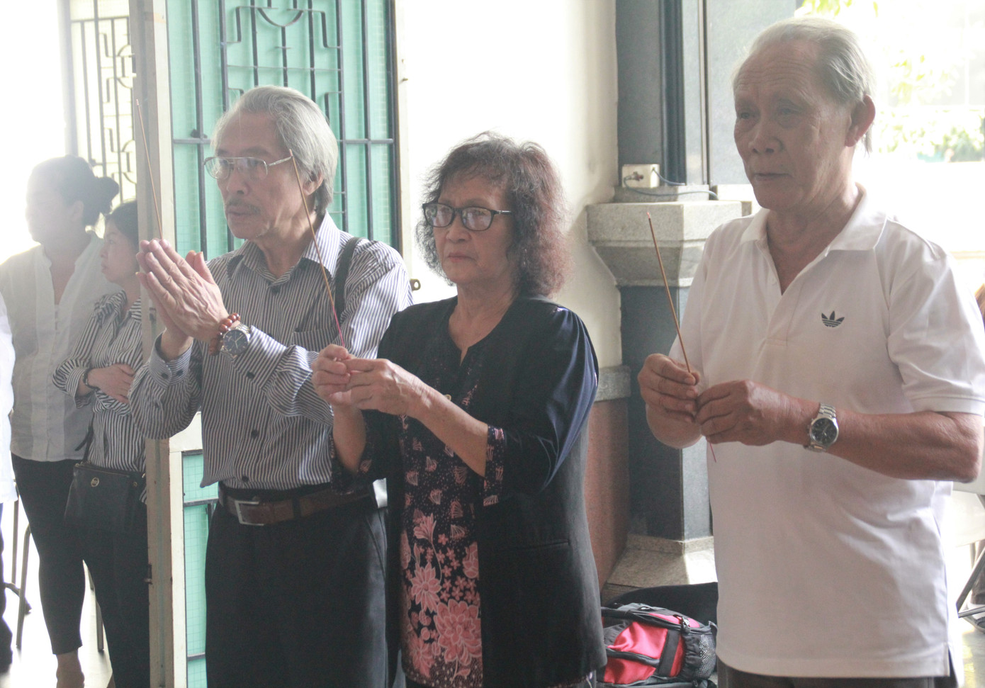 NSND Trần Hiếu, Trần Long Ẩn và đồng nghiệp đến tiễn biệt nhạc sỹ Nguyễn Văn Tý ảnh 5