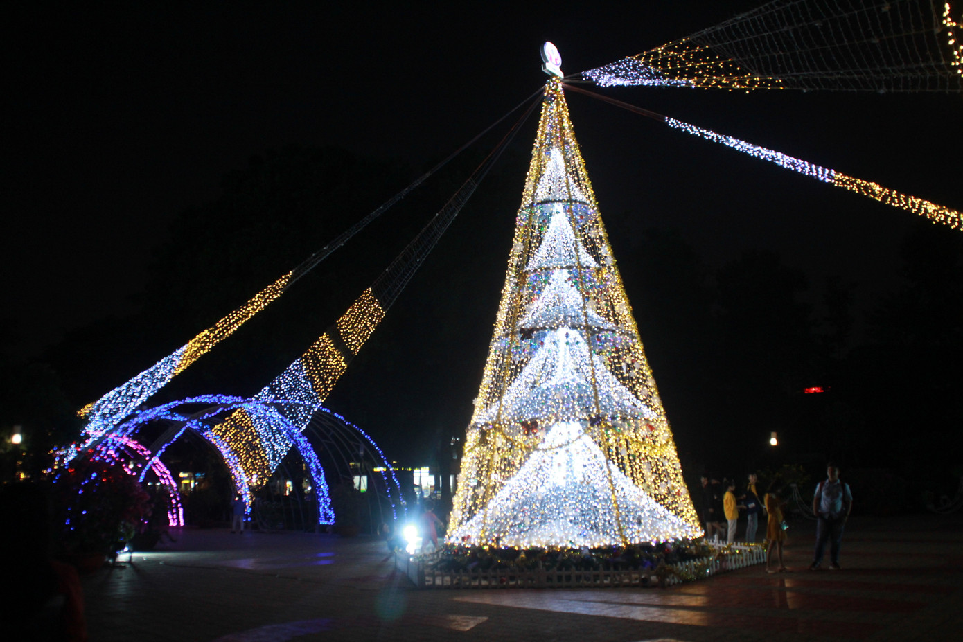 Mê ly với không gian đón Giáng sinh “xịn sò” giữa trường đại học ảnh 2