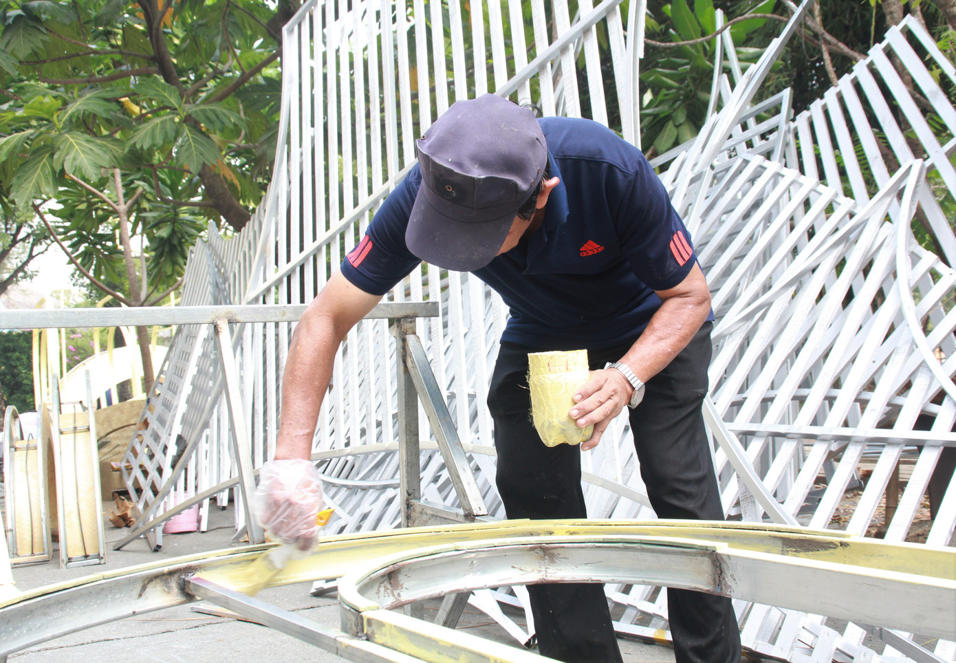 Hé lộ tạo hình nhà chuột tại đường hoa Tết ở phố Nguyễn Huệ ảnh 11