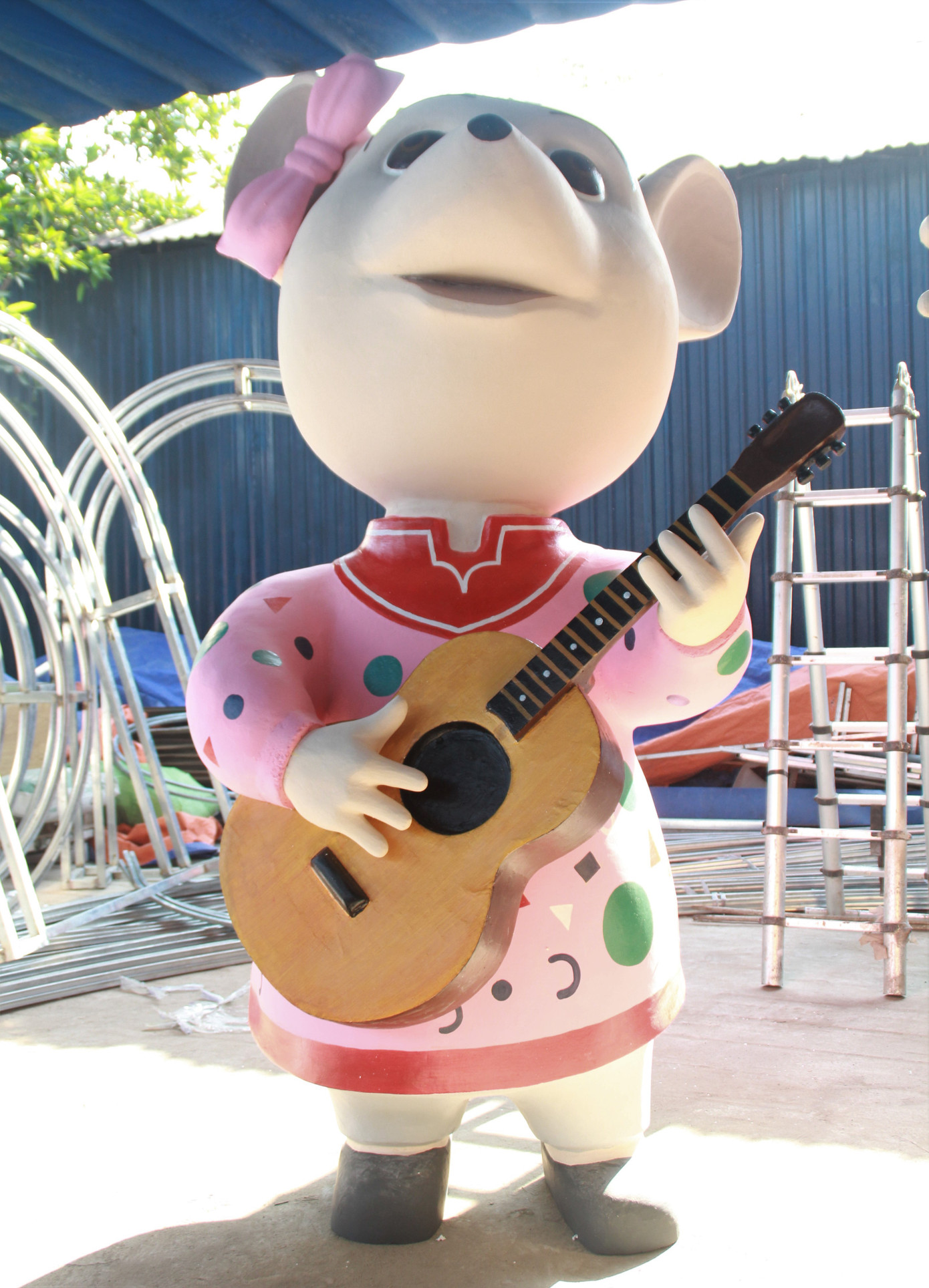 Hé lộ tạo hình nhà chuột tại đường hoa Tết ở phố Nguyễn Huệ ảnh 5