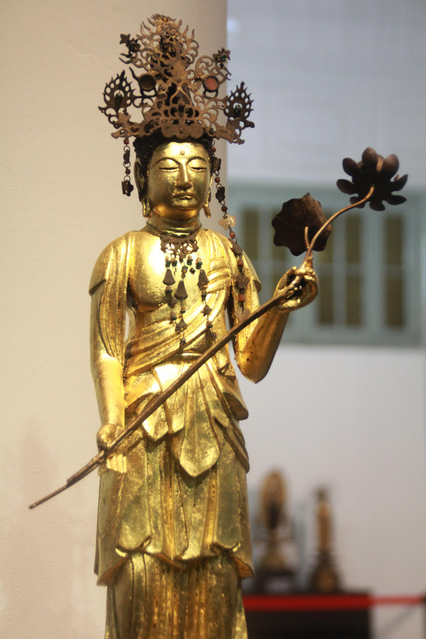 Cận cảnh hơn 100 pho tượng Phật cổ cực quý hiếm đang trưng bày tại TPHCM ảnh 10