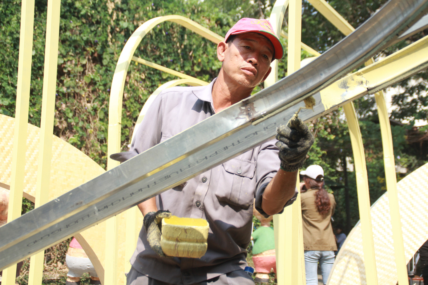 Hé lộ tạo hình nhà chuột tại đường hoa Tết ở phố Nguyễn Huệ ảnh 12