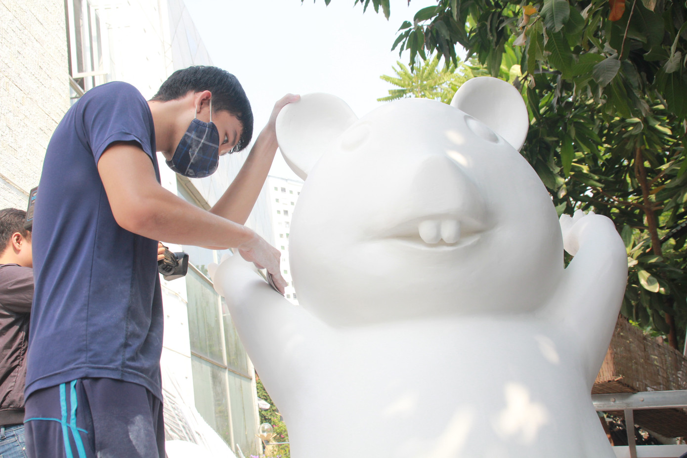 Hé lộ tạo hình nhà chuột tại đường hoa Tết ở phố Nguyễn Huệ ảnh 13