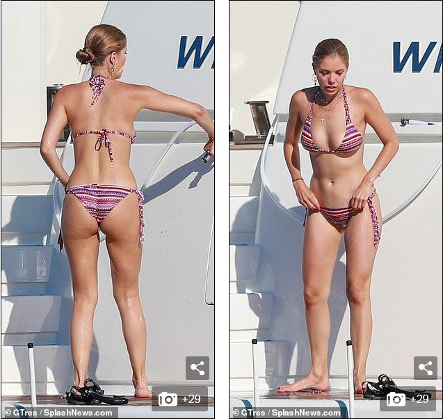 ‘Rich kid’ của 'đế chế' pha lê khoe hình thể ‘vạn người mê’ với bikini bé xíu ảnh 5