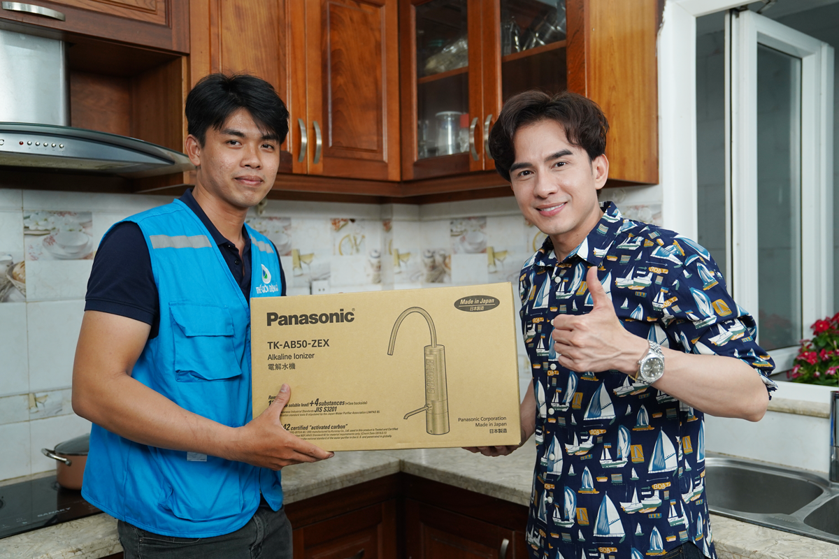 Máy lọc nước ion kiềm Panasonic TK-AB50 đột phá công nghệ tinh giản thiết kế ảnh 4