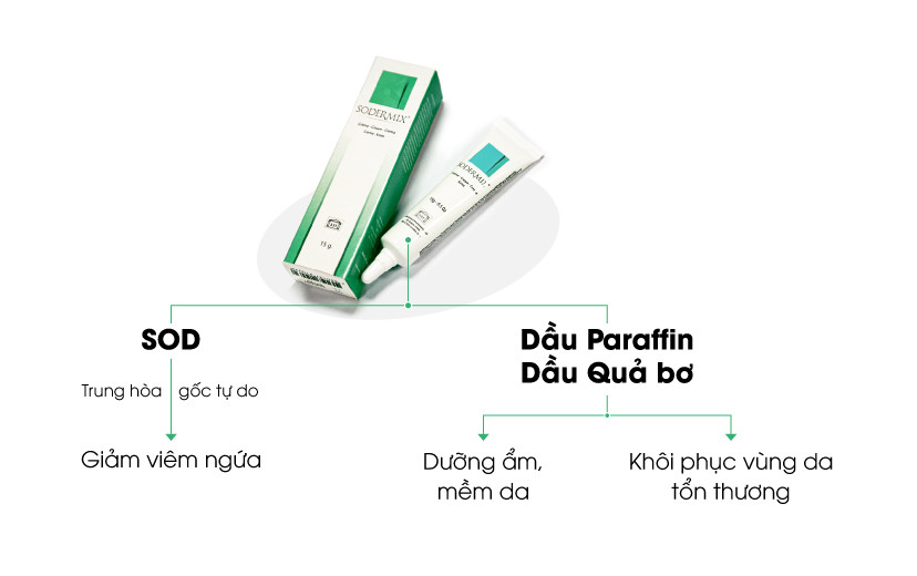 Sodermix - Kem bôi nhận được sự quan tâm của các chuyên gia da liễu ảnh 2