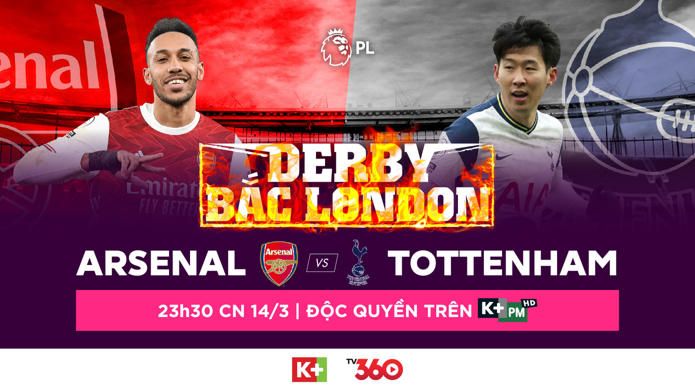 Xem Derby Bắc London với gói tích hợp kênh K+ trên ứng dụng di động TV360 ảnh 1