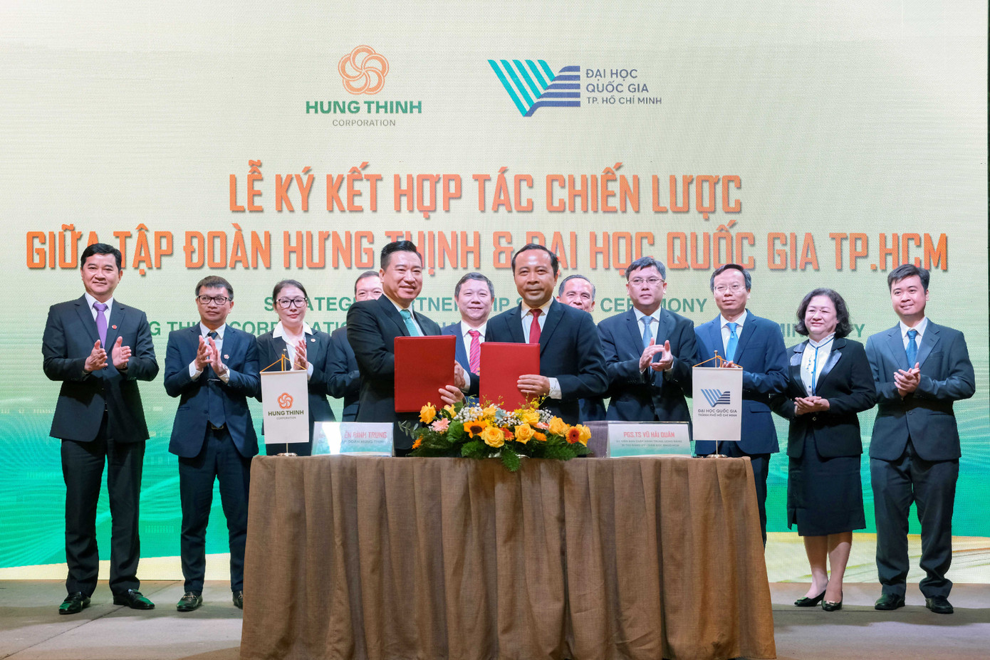Tập đoàn Hưng Thịnh và đại học quốc gia TP.HCM ký kết hợp tác chiến lược ảnh 1