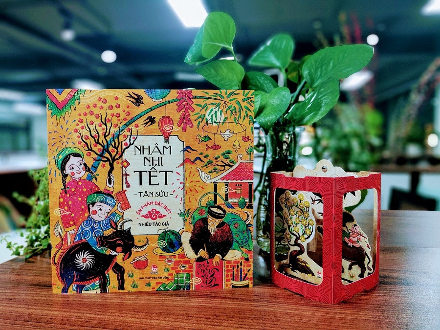 "Nhâm Nhi Tết" đến hẹn lại gặp những bạn đọc thân yêu khi mùa Xuân về. (Ảnh: NXB Kim Đồng) “Nhâm Nhi Tết - Tân Sửu 2021”: Tất cả những gì bạn muốn biết về Tết năm nay! ảnh 1