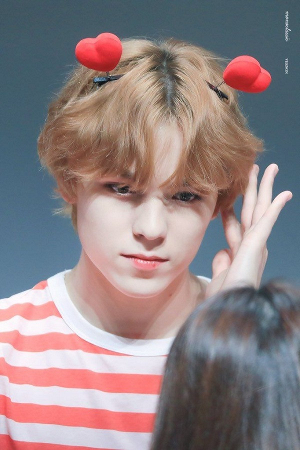 Trong thế giới fangirl: Vernon là chàng hoàng tử bạch mã của một cô gái thuở mộng mơ ảnh 1