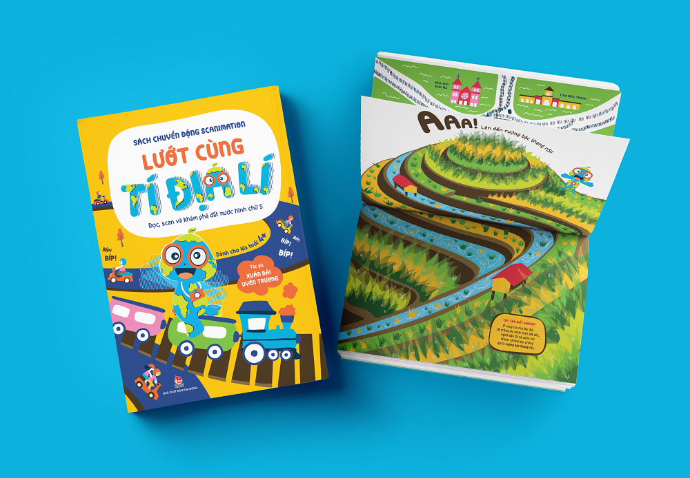 “Lướt cùng Tí Địa Lí” và “Chinh phục Everest”: Sách vừa học vừa chơi, rong ruổi thế giới ảnh 1