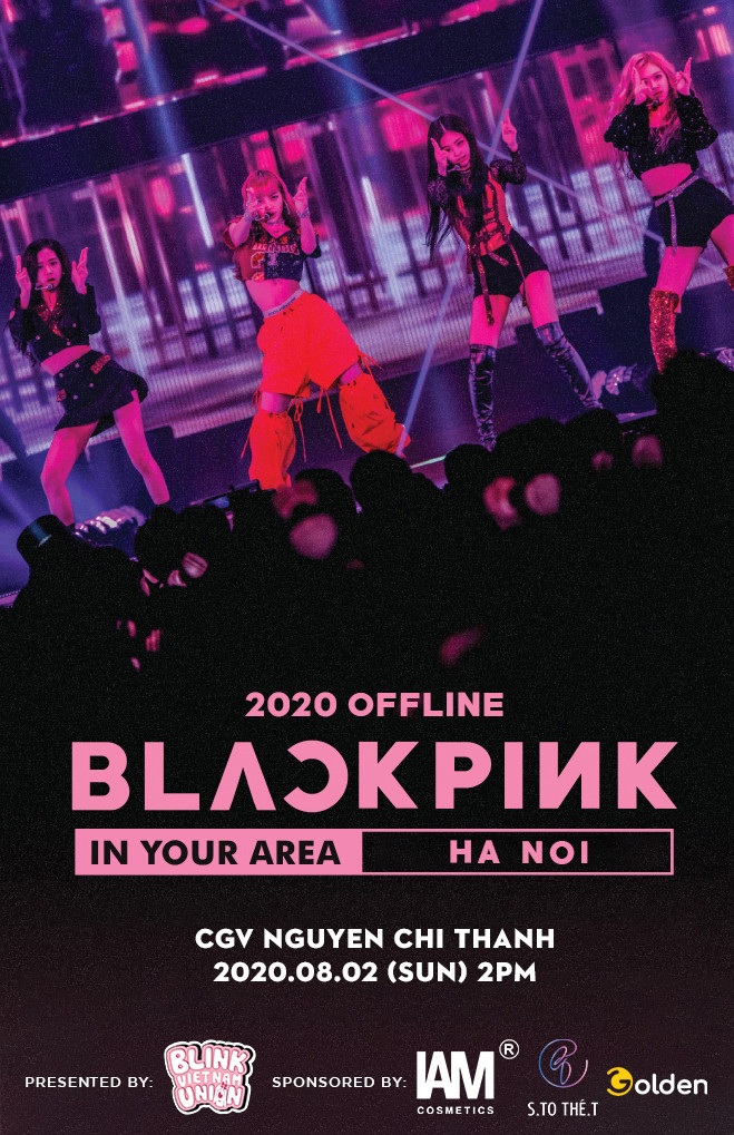 Vào thời điểm có thể đảm bảo an toàn cho mọi người, offline BLACKPINK In Your Area sẽ diễn ra tại 2 thành phố lớn là Hà Nội… V-Blink thực hiện loạt dự án ý nghĩa mừng kỉ niệm 4 năm ra mắt của BLACKPINK ảnh 9