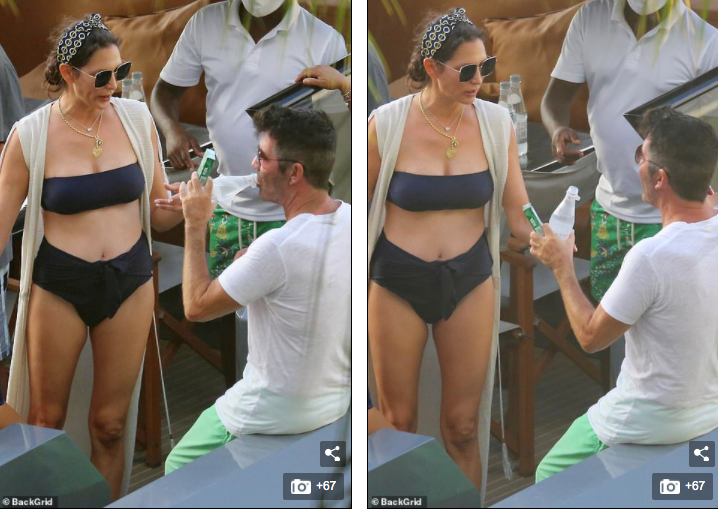 Vợ 'ông trùm giải trí' Simon Cowel mặc bikini gợi cảm hút hồn dù ở tuổi U50 ảnh 2