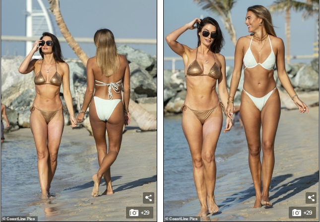 Arabella Chi nóng bỏng gây 'chao đảo' với bikini bé xíu ở biển ảnh 5