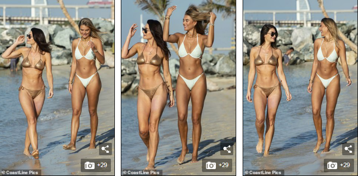 Arabella Chi nóng bỏng gây 'chao đảo' với bikini bé xíu ở biển ảnh 2