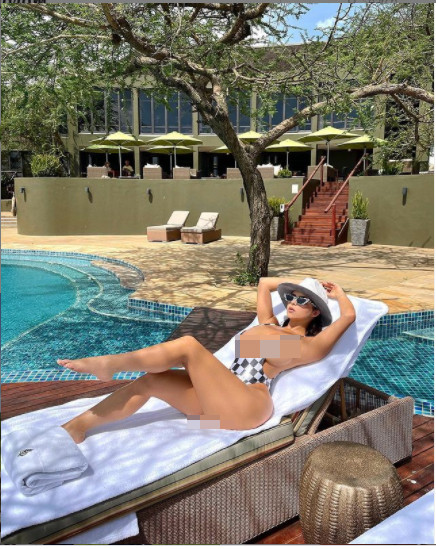 'Nữ hoàng nội y' nước Anh khoe vòng ba ngoại cỡ gây choáng ảnh 3