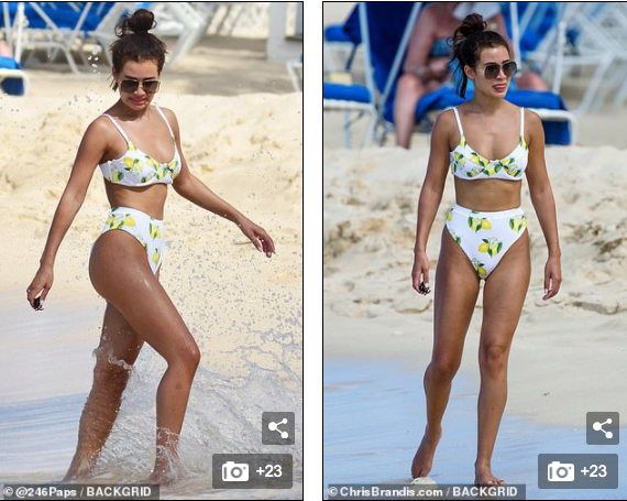 Sao truyền hình 9x Anh quốc đẹp như mộng ở biển ảnh 5