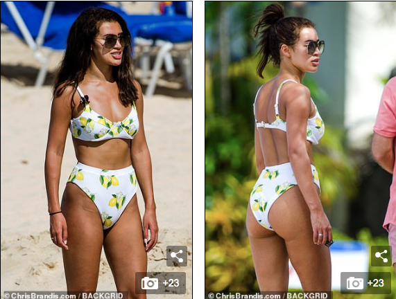 Sao truyền hình 9x Anh quốc đẹp như mộng ở biển ảnh 6