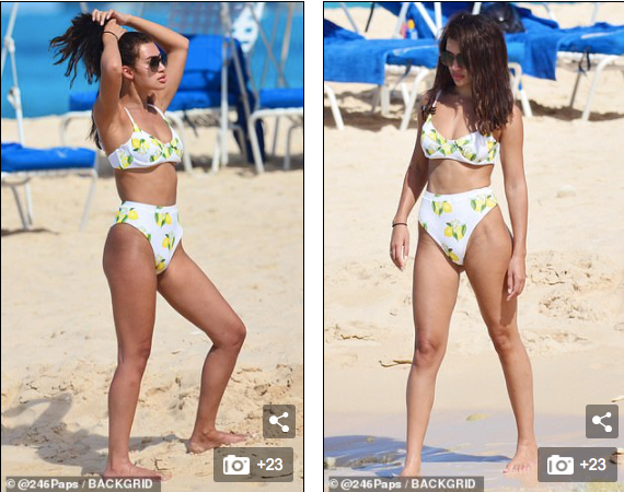 Sao truyền hình 9x Anh quốc đẹp như mộng ở biển ảnh 7