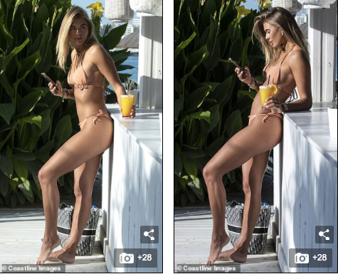 Mỹ nhân truyền hình Anh nóng bỏng 'rực lửa' ở biển ảnh 5