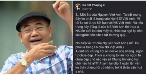 Showbiz 19/12: Cát Phượng viết tâm thư xin lỗi NSND Việt Anh liên quan vụ gặp gymer ảnh 1