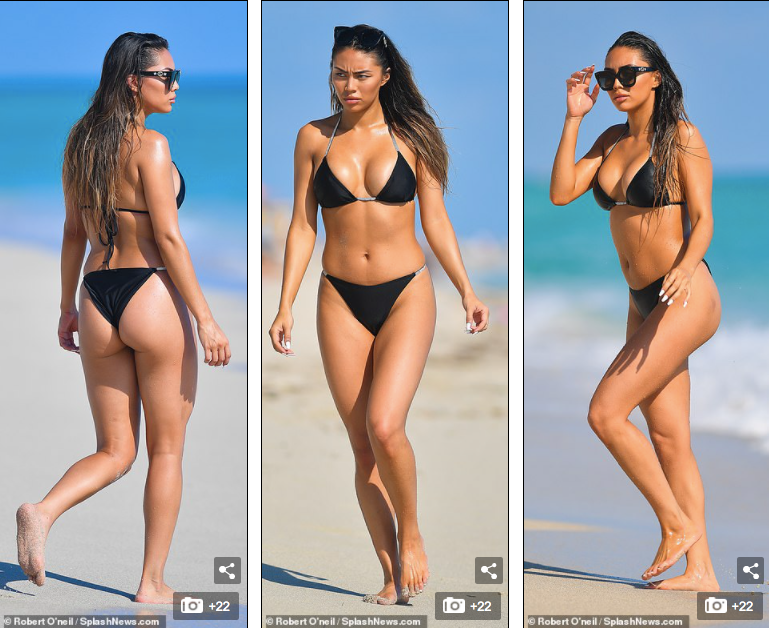 Người đẹp Montana Yao 'bốc lửa' ở biển với bikini bé xíu ảnh 1