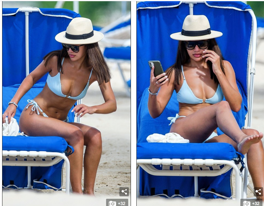 Dàn sao truyền hình Anh quốc thả dáng siêu quyến rũ ở biển ảnh 6