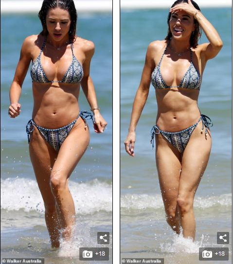 Mê mẩn ngắm sao truyền hình Úc KC Osborne đẹp như mộng ở biển ảnh 2