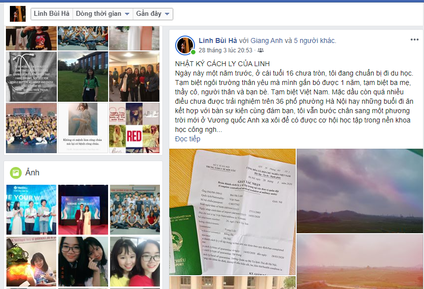 Nữ thủ khoa đỗ 5 trường chuyên làm gì để tăng sức đề kháng trong 14 ngày cách ly? ảnh 1