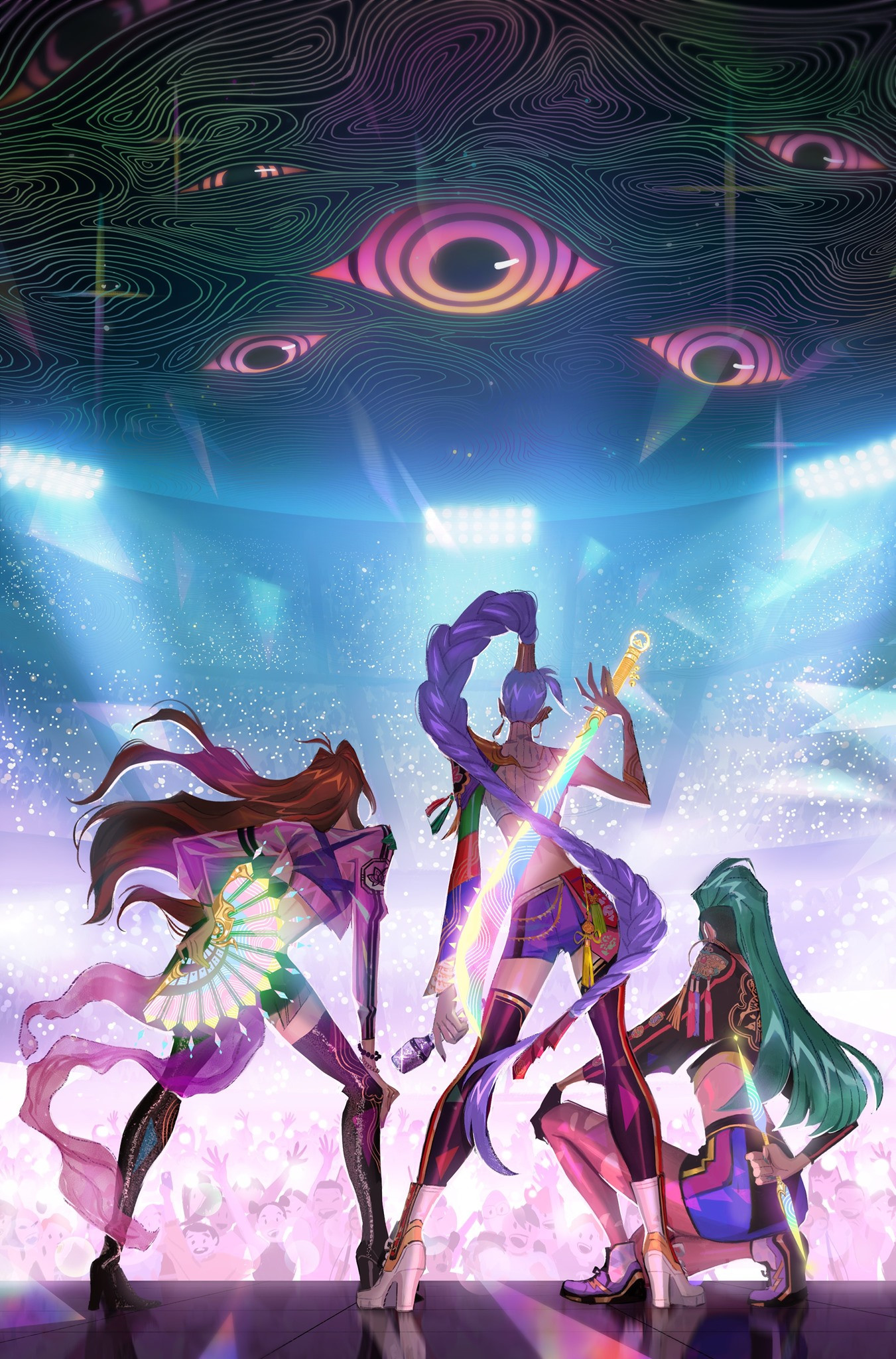 Sắp “ra mắt” idol group K-Pop kiểu mới: Ban ngày ca hát, ban đêm... săn quỷ! ảnh 1