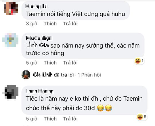 Dàn sao SNSD, SHINee, EXO nói tiếng Việt siêu đáng yêu, gửi lời chúc các sĩ tử 2K2 thi tốt ảnh 4