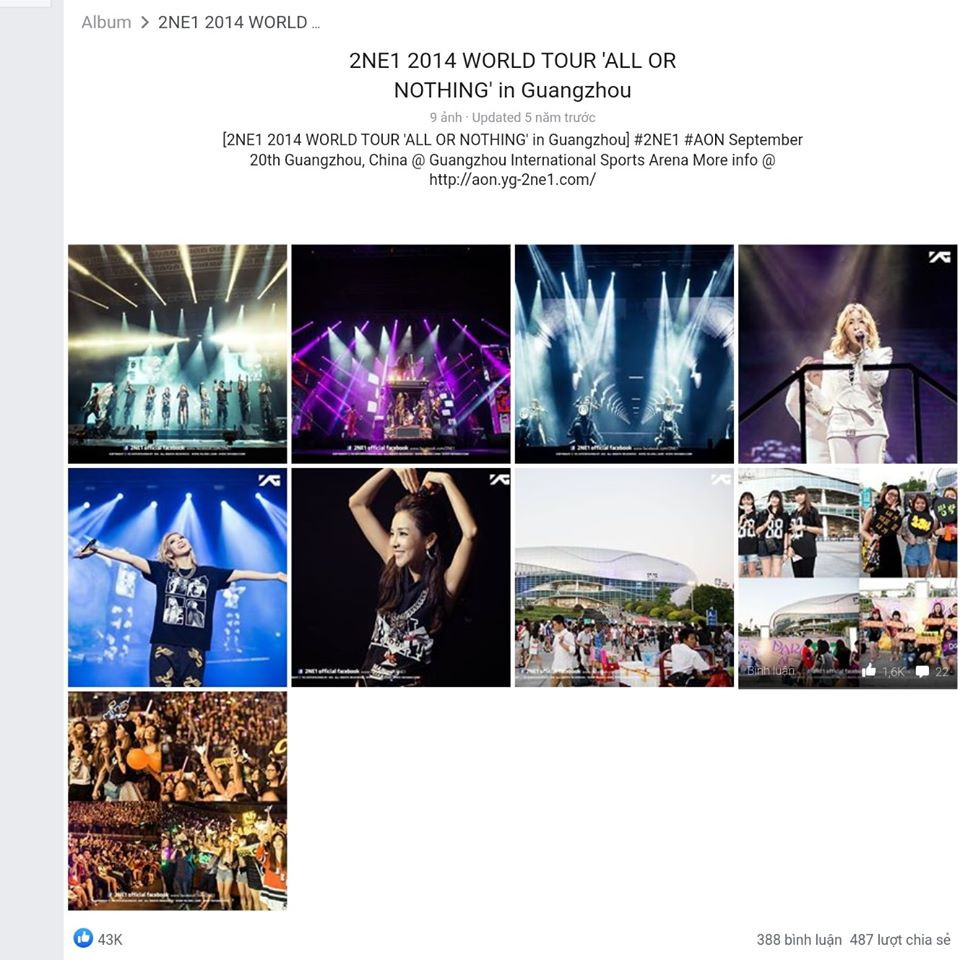 YG lại dính phốt: Fan 2NE1 tố không tôn trọng thành viên, xóa ảnh Park Bom khỏi album nhóm ảnh 3